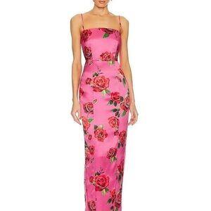 Revolve Sau Lee Sofia Dress in Pink